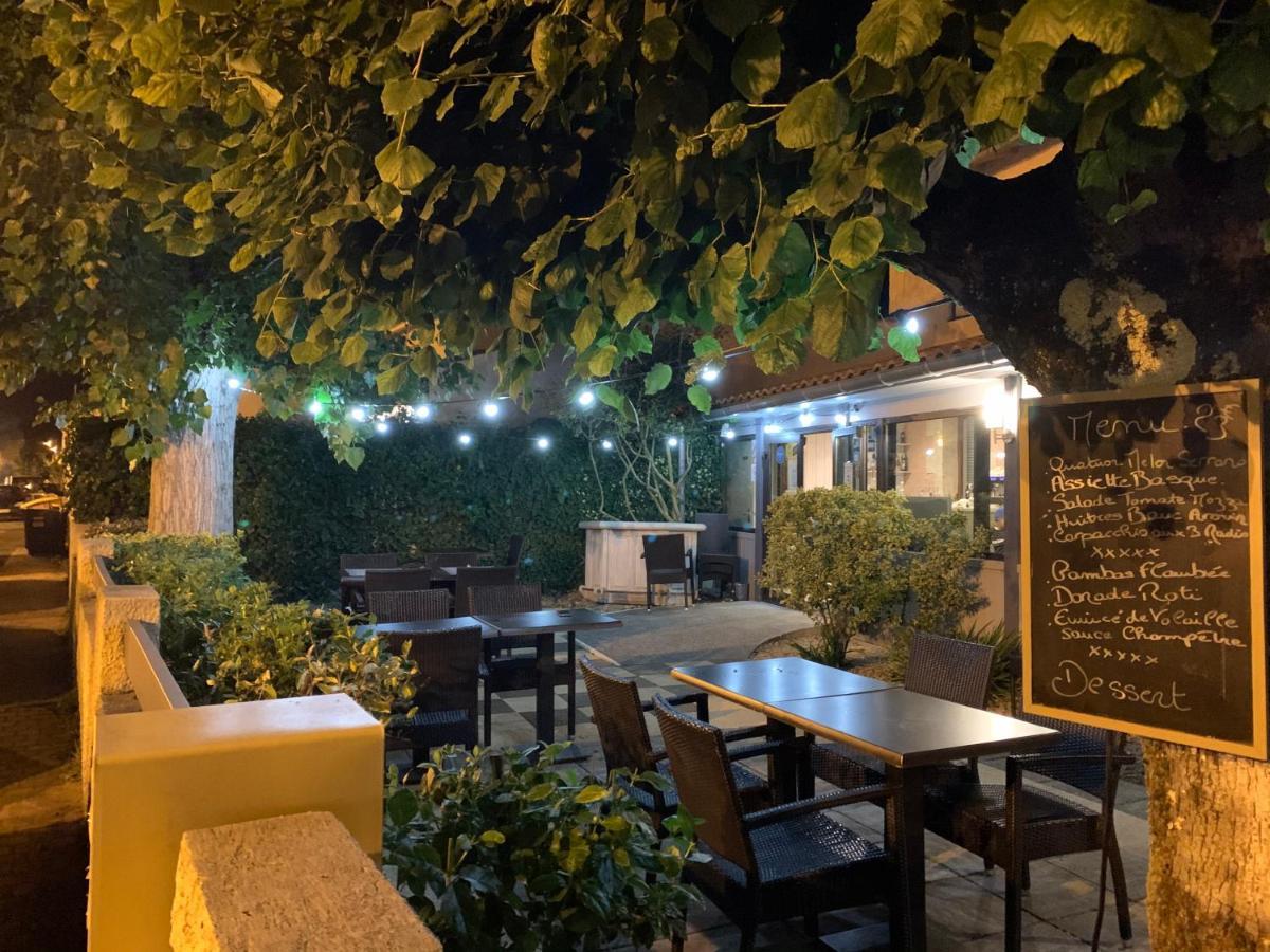 Logis Hotels - Hotel Et Restaurant L'Oceana ลองตง ภายนอก รูปภาพ